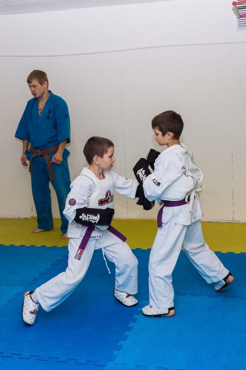 Занятие в спортивной секции кудо (от 6 до 9 лет) в клубе Братство