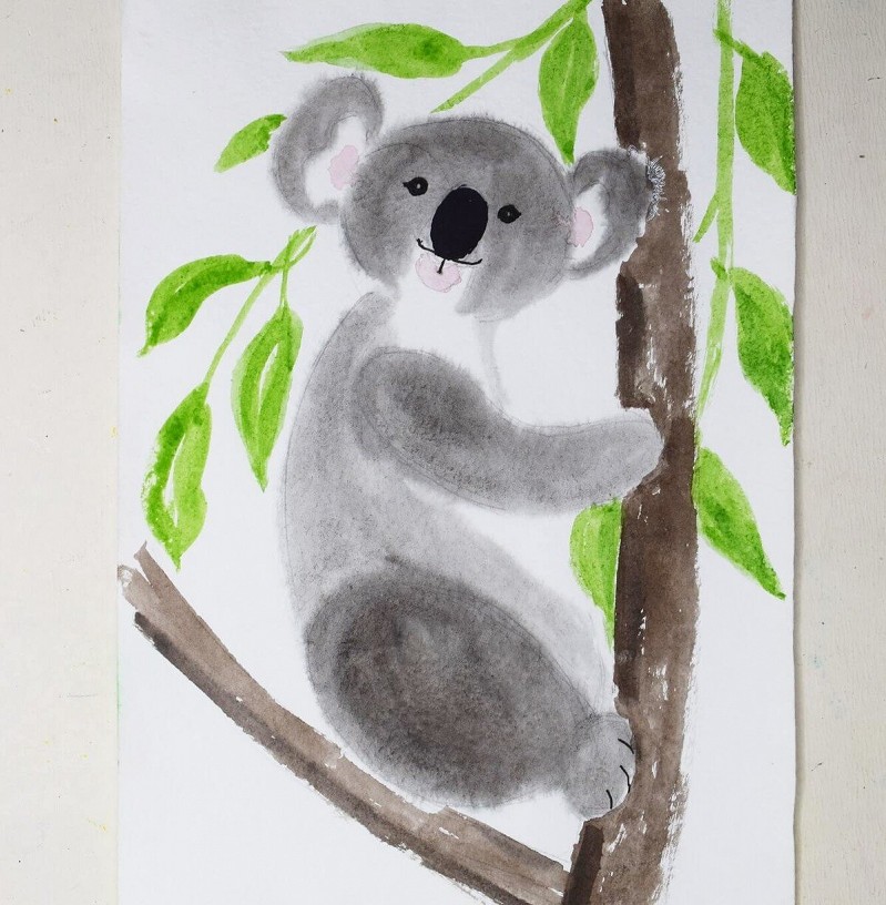 Видеокурс по рисованию «Пушистый зоопарк» в школе Kreativity online