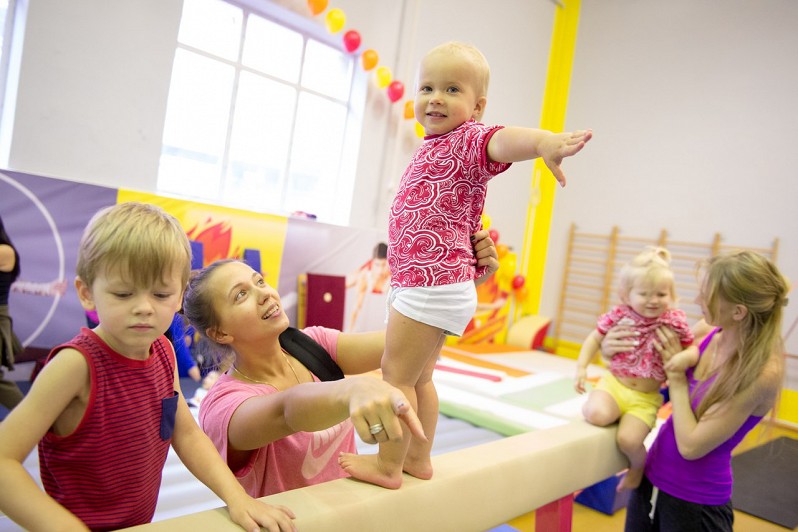 Развивающие занятия гимнастикой «Baby Gym»