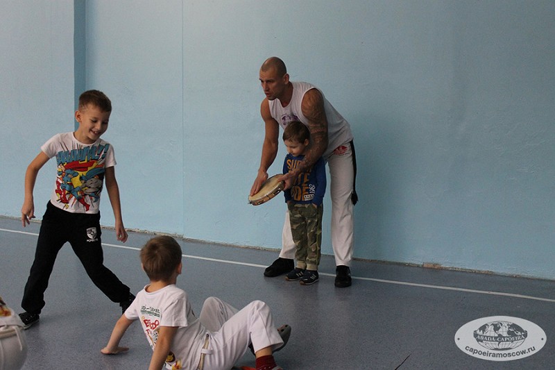 Капоэйра в школе Abada Capoeira