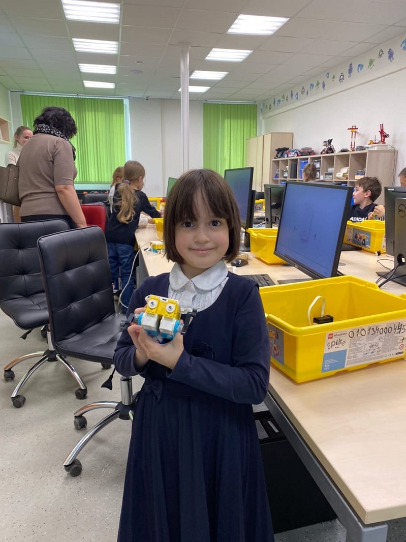 Робототехника на базе Lego в детском технопарке РГСУ