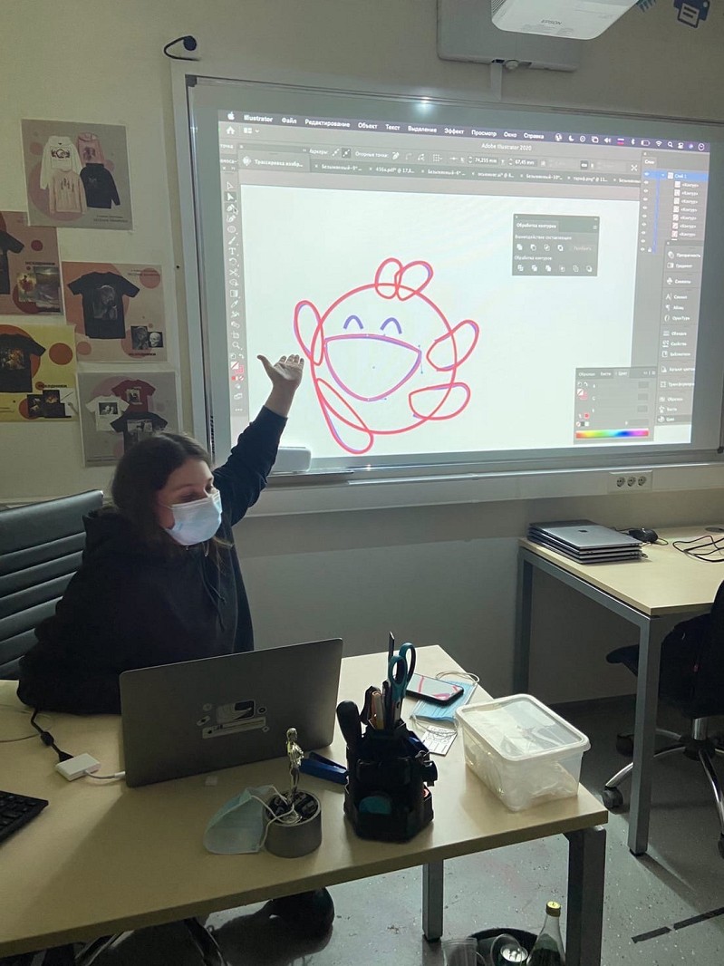 Adobe illustrator в детском технопарке РГСУ