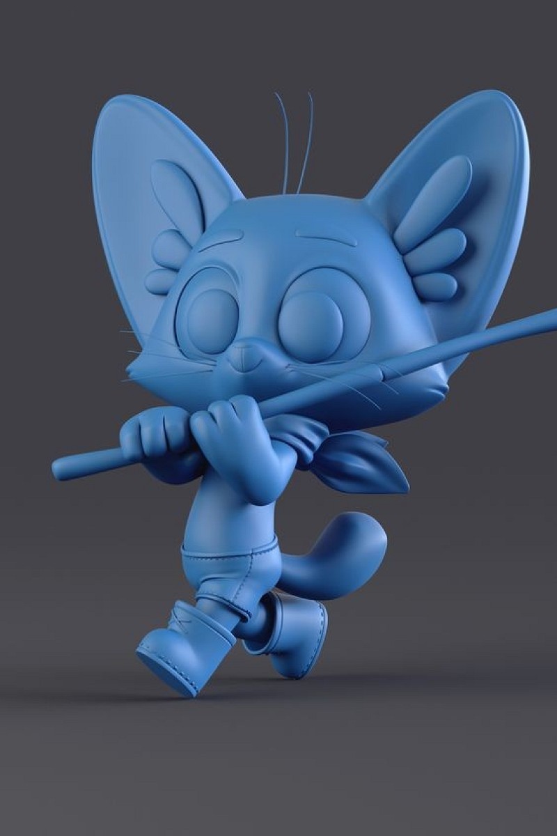 3D моделирования персонажей в zBrush