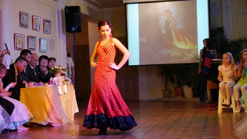 Фламенко в школе Flamencomania