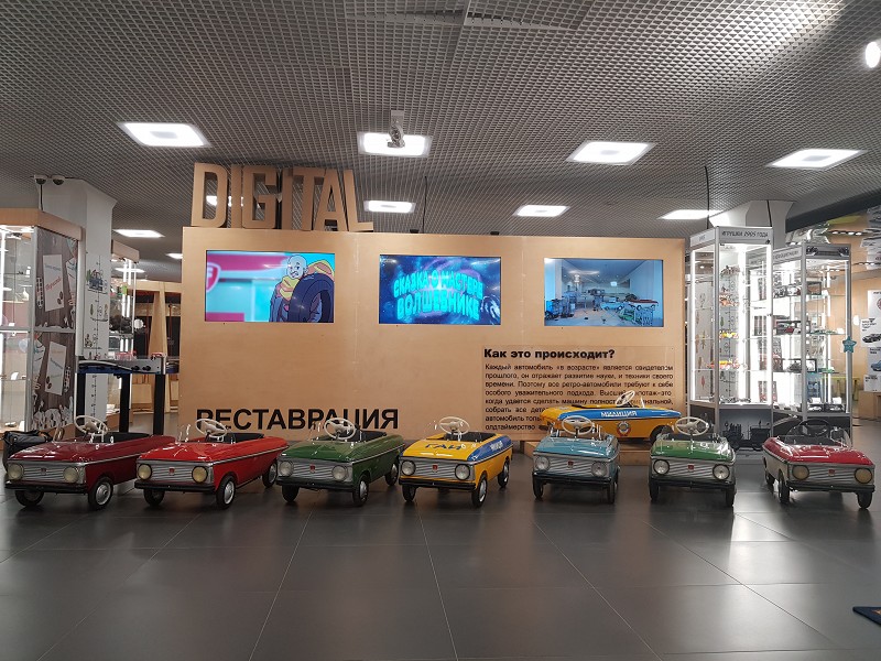 Экскурсия «Коллекция педальных автомобилей советского производства»